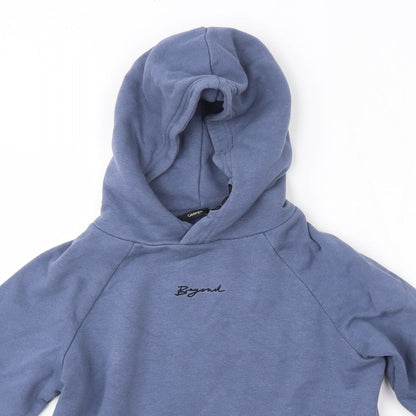 George Boys Blue  Cotton Pullover Hoodie Size 7-8 Years