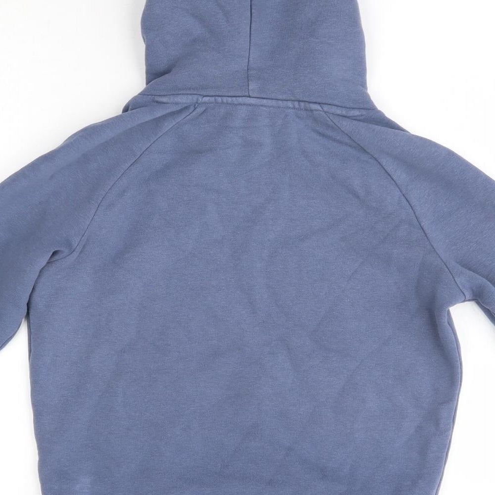 George Boys Blue  Cotton Pullover Hoodie Size 7-8 Years