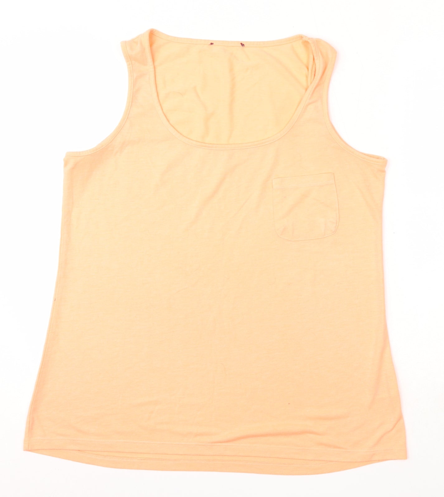Womens UK Size 16 Select Orange Basic Tank