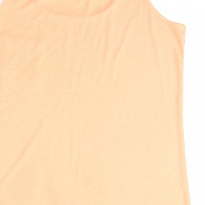 Womens UK Size 16 Select Orange Basic Tank