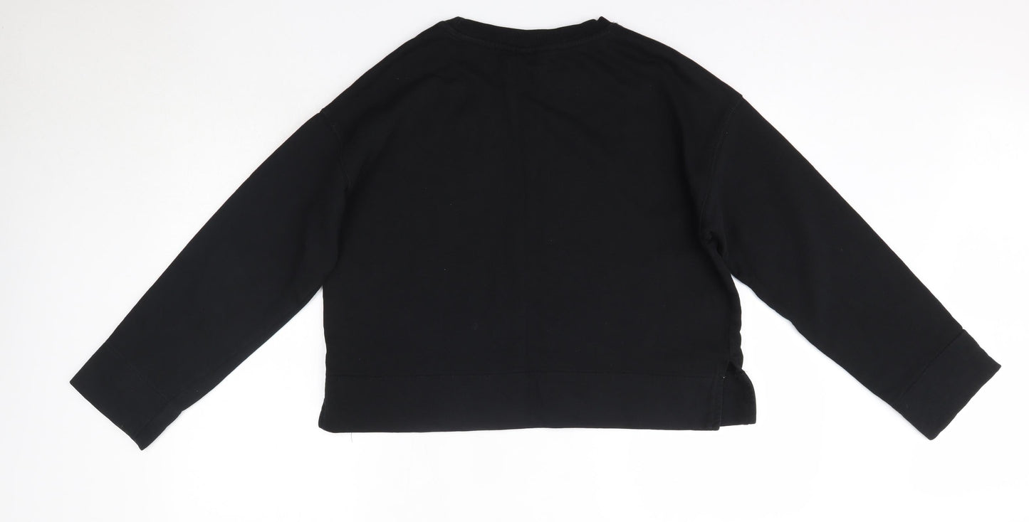 Womens UK Size S H&M Black Pullover Jumper