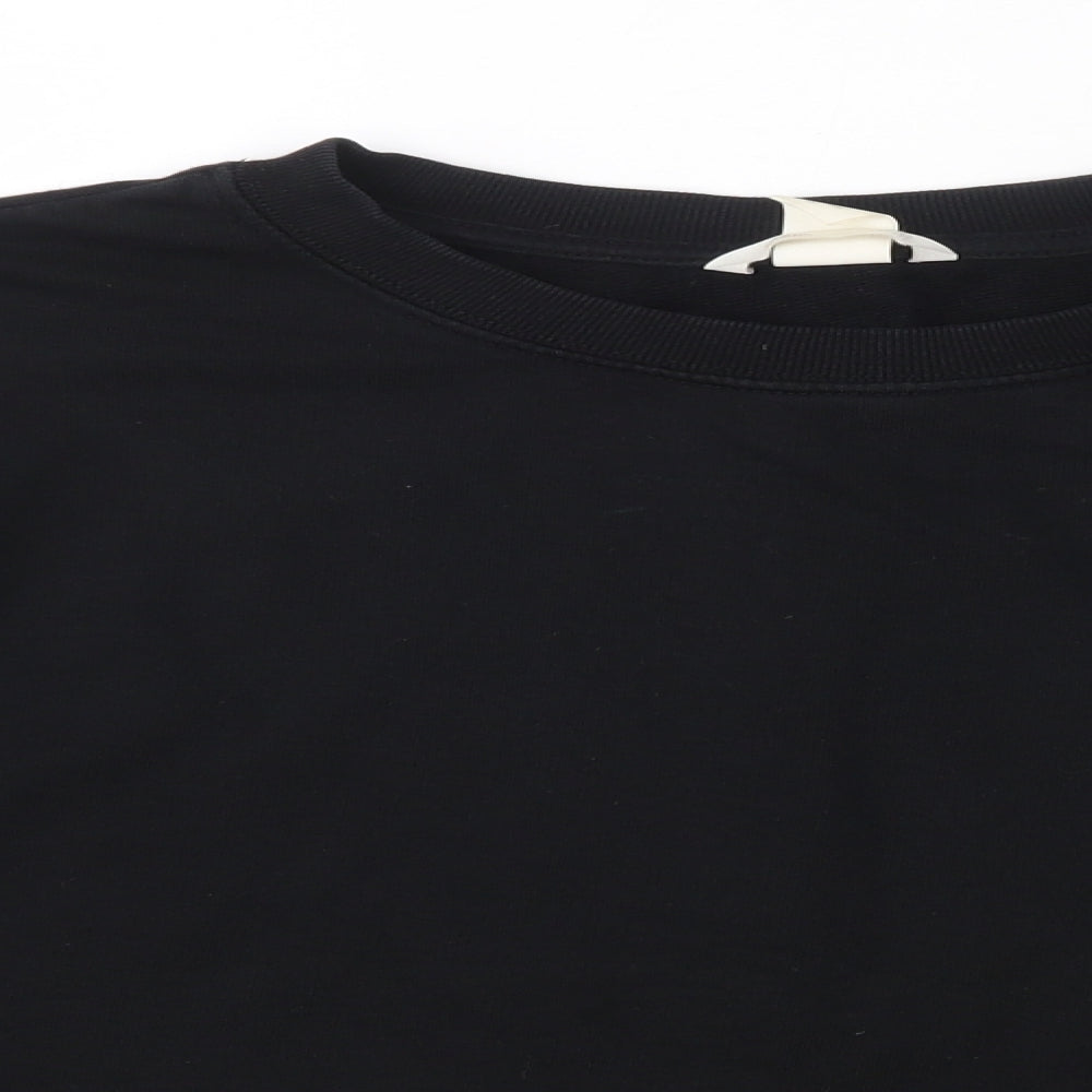 Womens UK Size S H&M Black Pullover Jumper