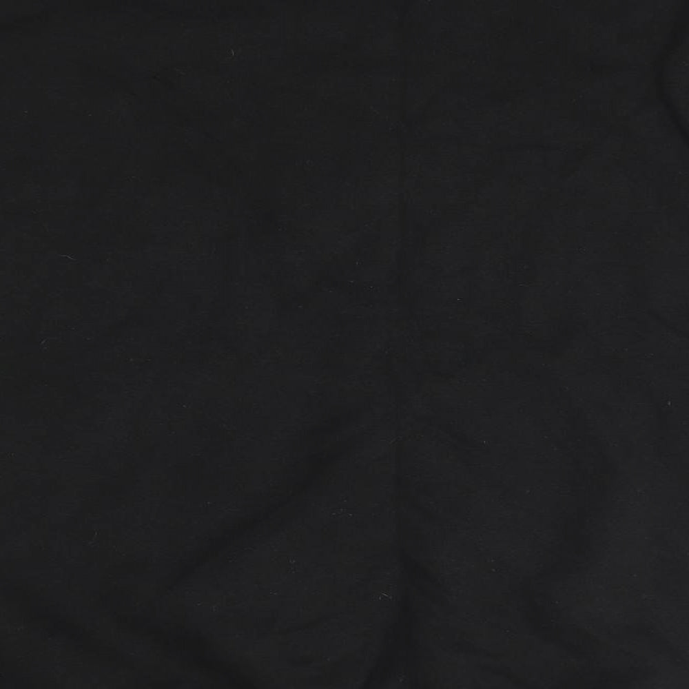 Primark Womens Black Round Neck  Cotton Pullover Jumper Size L