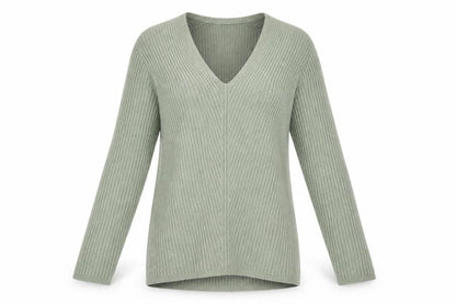 Womens UK Size L Primark Green Pullover Jumper