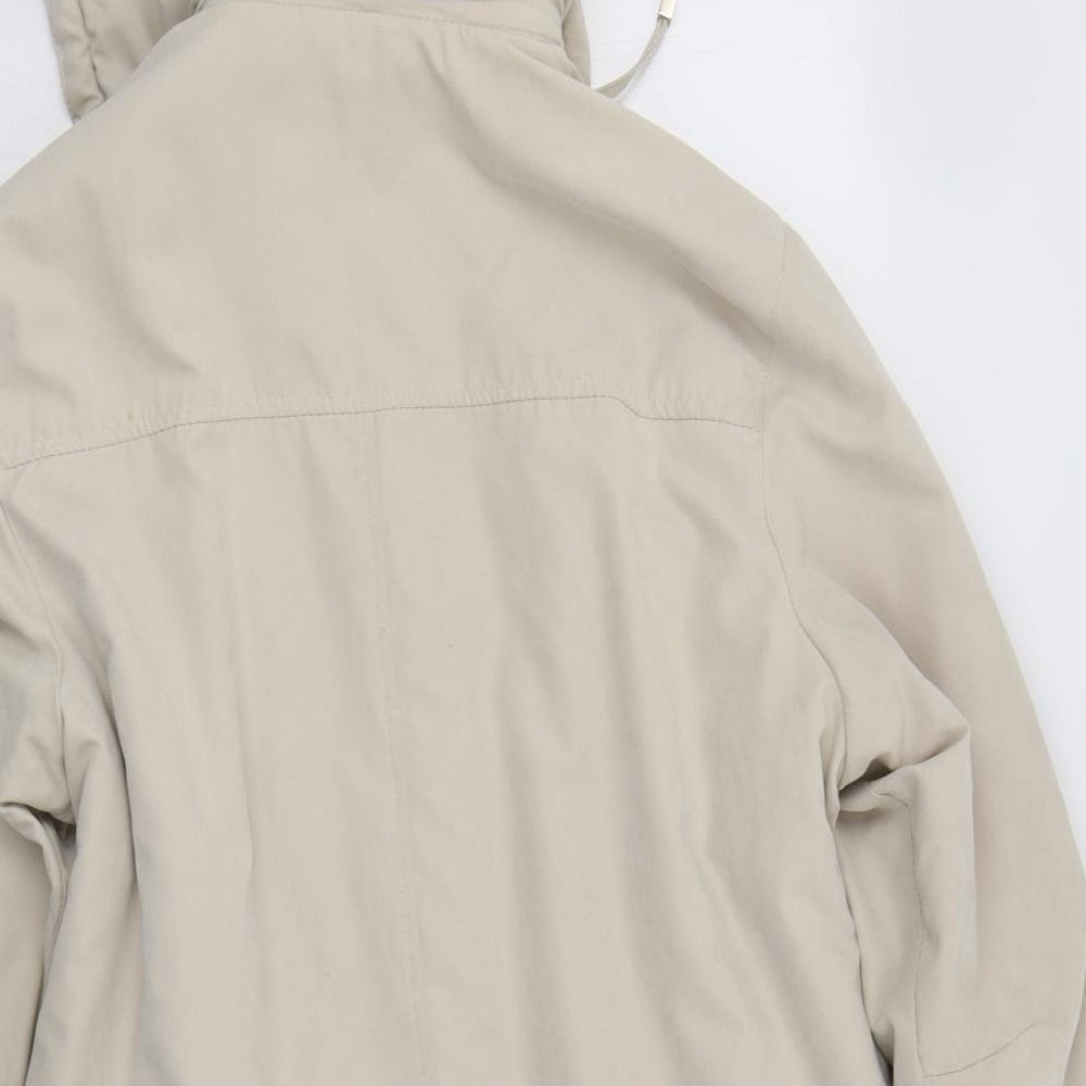 Womens UK Size 14 Katherine Hammond Beige Overcoat