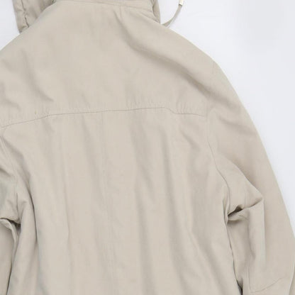 Womens UK Size 14 Katherine Hammond Beige Overcoat