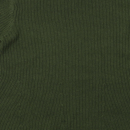 SheIn Womens Green Crew Neck  Polyester Pullover Jumper Size S