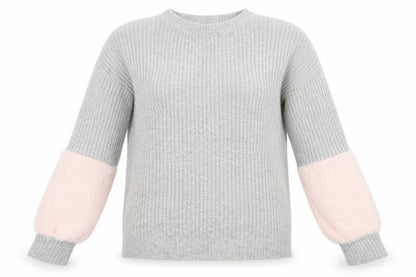 Womens UK Size M Primark Grey Pullover Jumper