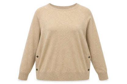 Womens UK Size M M&S Brown Pullover Jumper