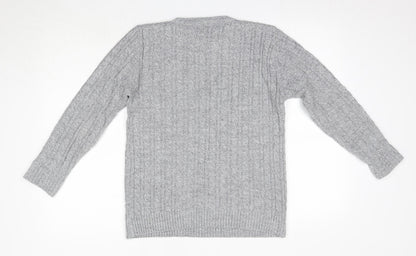 Womens UK Size S Choice Grey Pullover Jumper