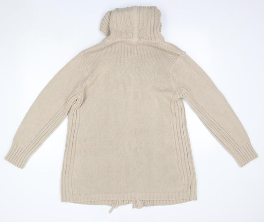 Womens UK Size L Ellie Louise Brown Jacket