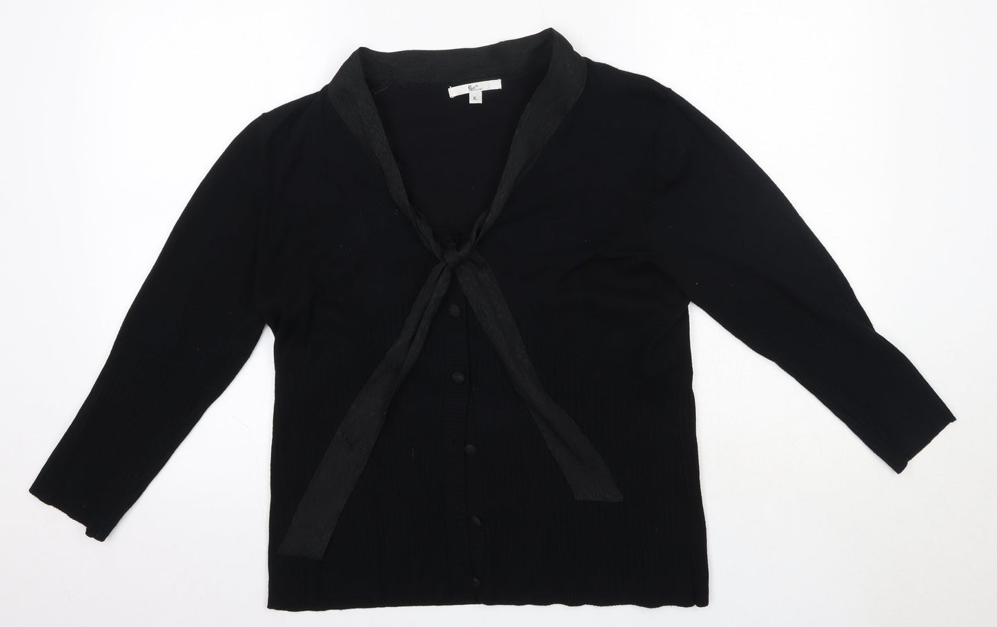 Womens UK Size XL Klass Black Cardigan Jumper