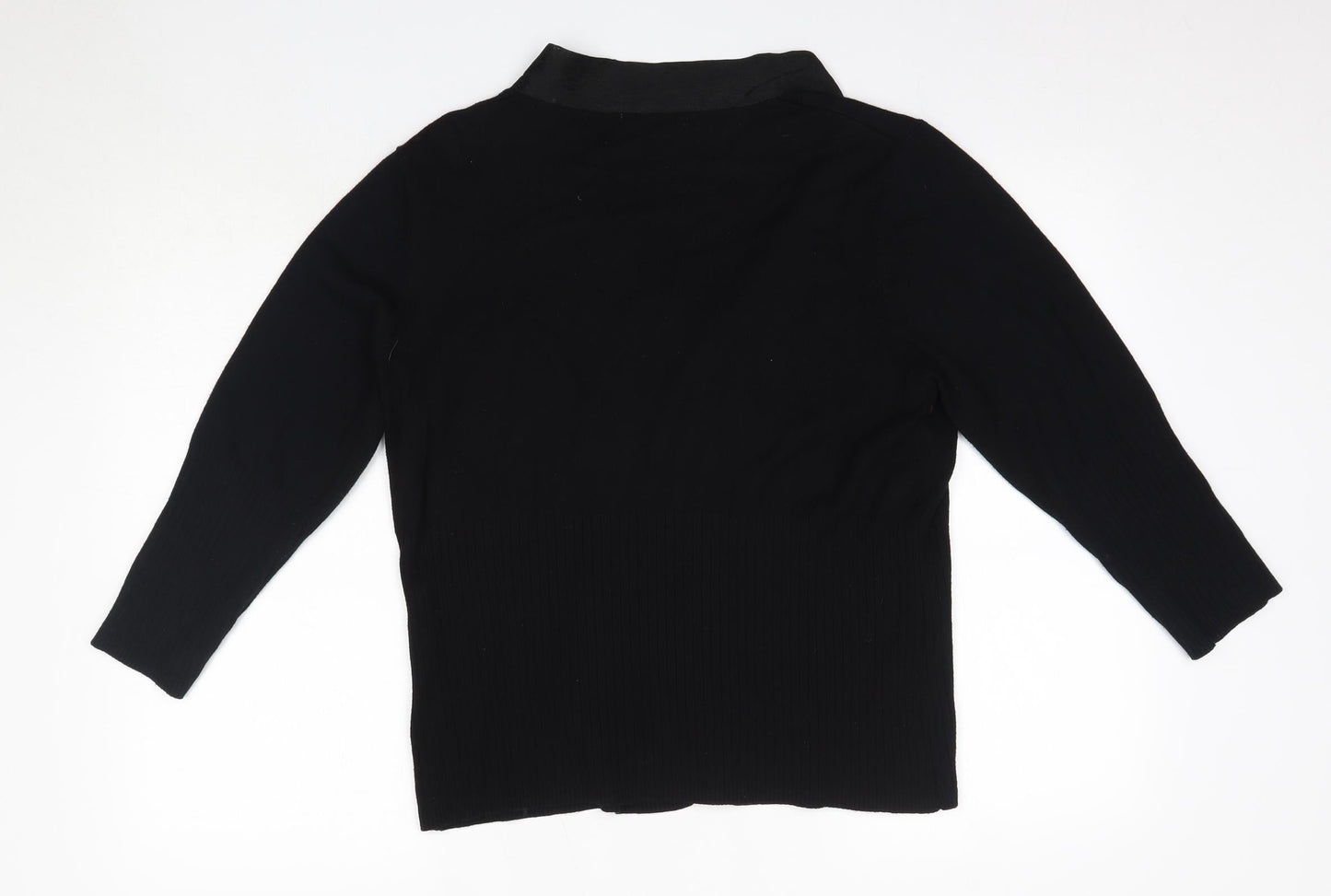 Womens UK Size XL Klass Black Cardigan Jumper