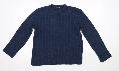 Womens UK Size S Choice Collection Blue Pullover Jumper