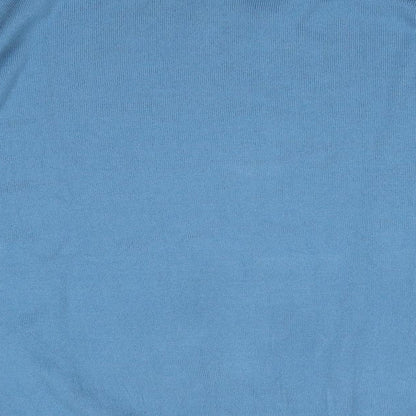 Capsule Mens Blue V-Neck  Acrylic Pullover Jumper Size L