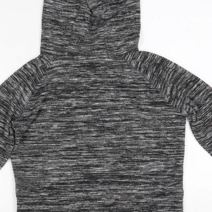 Miss Evie Girls Grey  Polyester Pullover Hoodie Size 11-12 Years