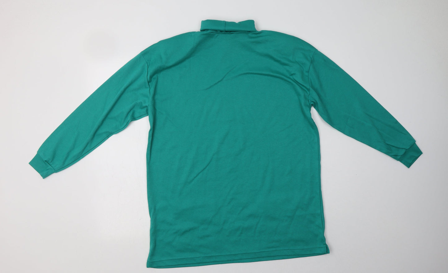 Womens UK Size L Dalia Green Tunic Blouse