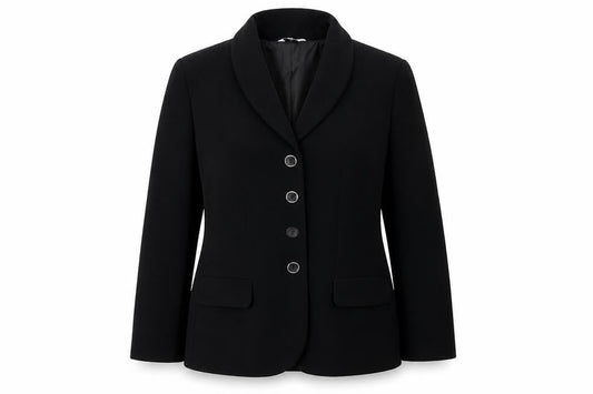 Womens UK Size 18 Penny Plain Black Jacket