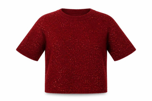 Womens UK Size XL Pebble Bay Red Pullover Jumper