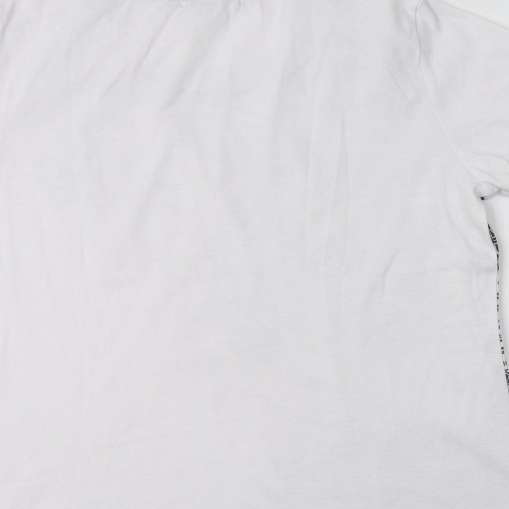 Womens UK Size L Just Elegance White Basic Blouse