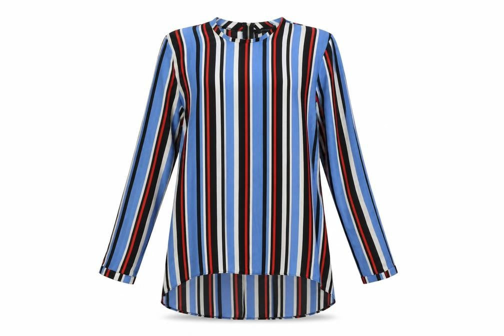 Womens UK Size 12 Primark Blue Basic Blouse