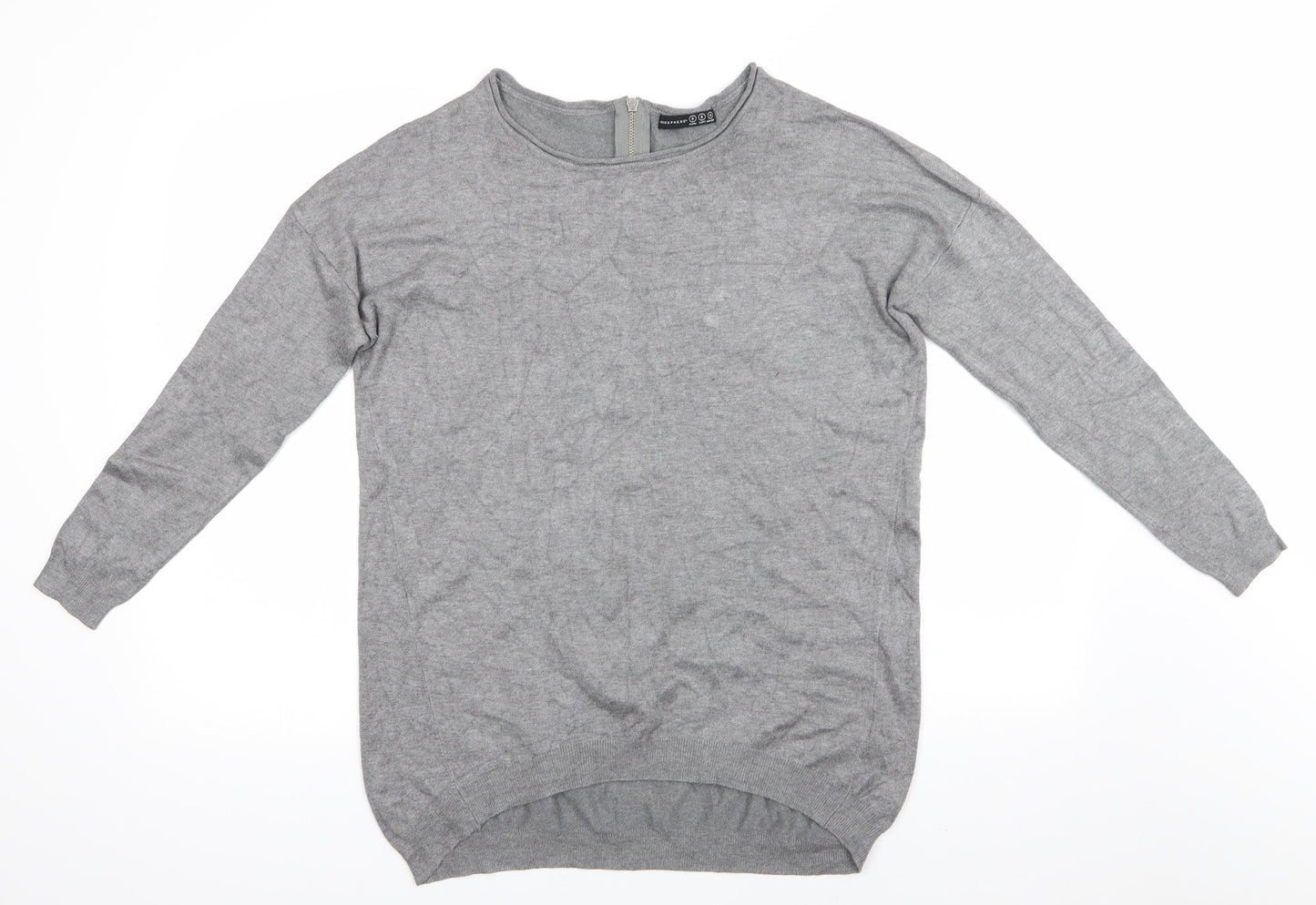 Womens UK Size S Atmosphere Grey Pullover Jumper