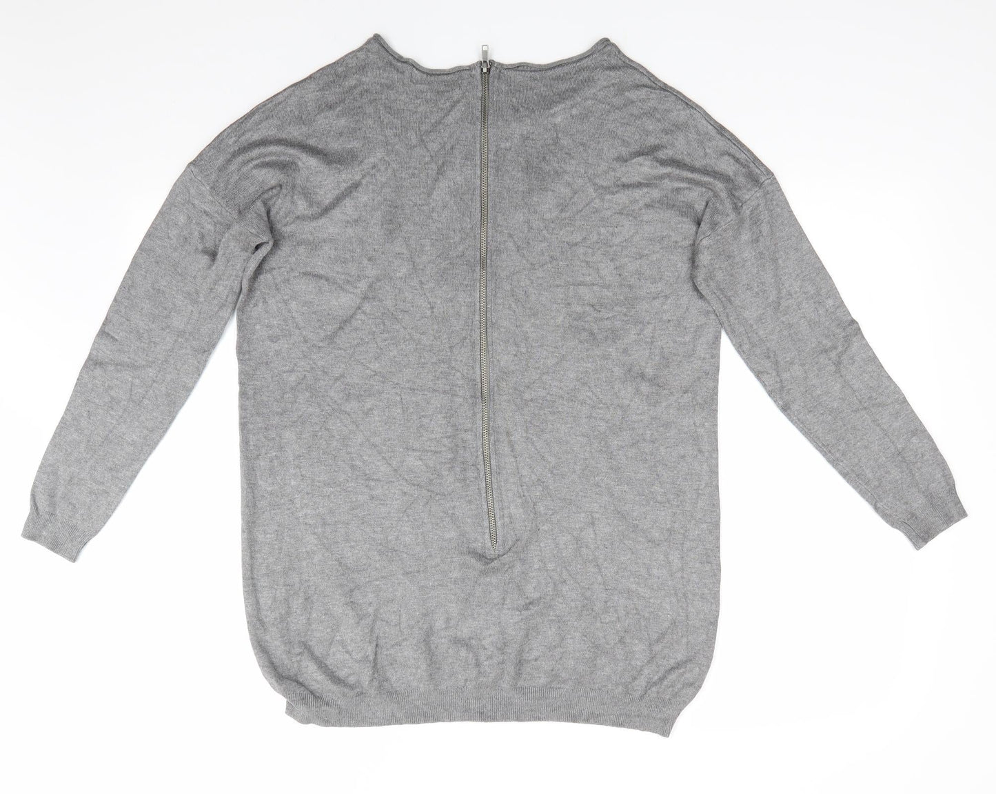 Womens UK Size S Atmosphere Grey Pullover Jumper