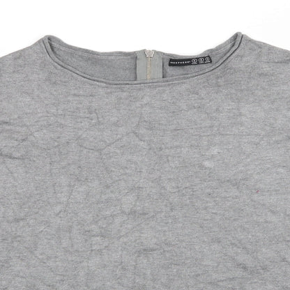 Womens UK Size S Atmosphere Grey Pullover Jumper