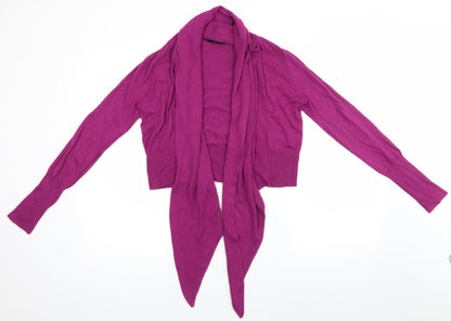 Womens UK Size 12 Dorothy Perkins Purple Cardigan Jumper