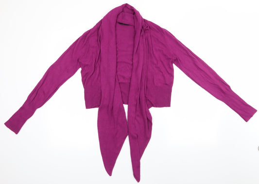 Womens UK Size 12 Dorothy Perkins Purple Cardigan Jumper