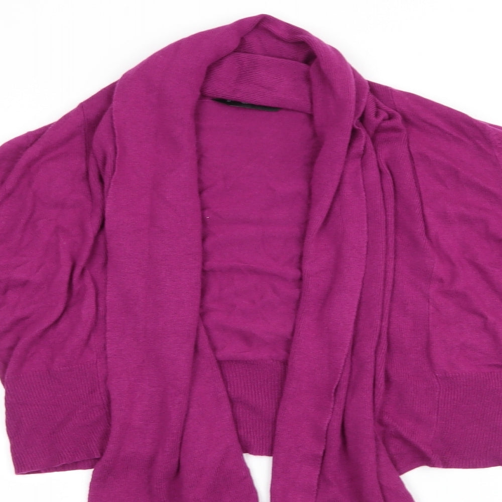 Womens UK Size 12 Dorothy Perkins Purple Cardigan Jumper
