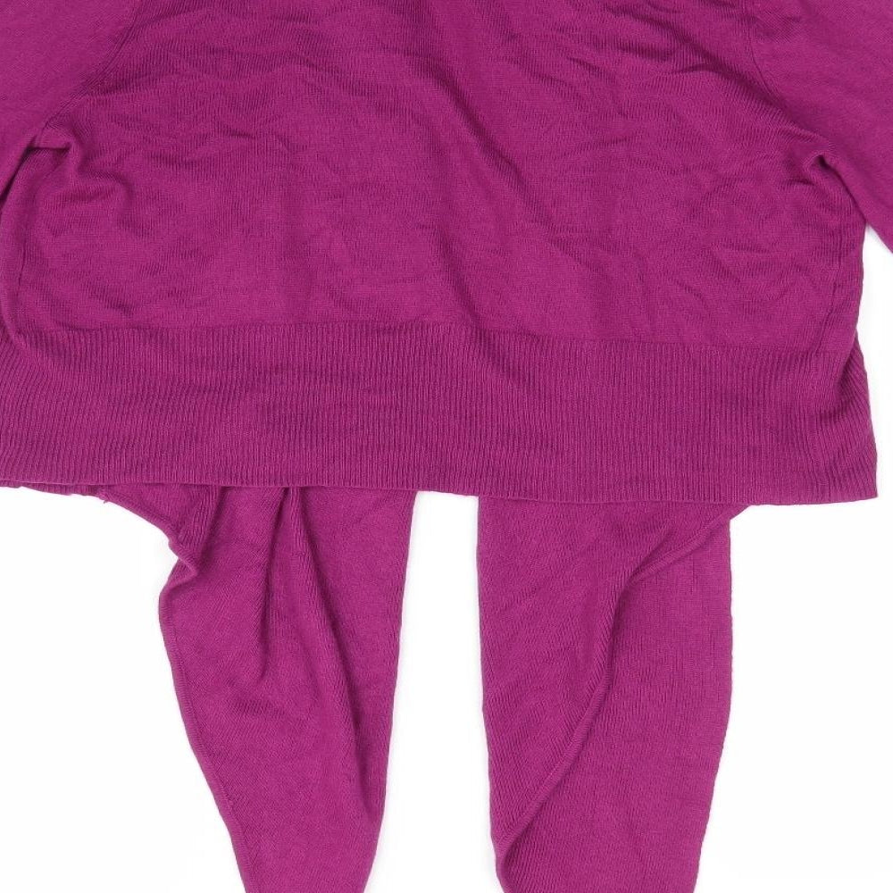 Womens UK Size 12 Dorothy Perkins Purple Cardigan Jumper