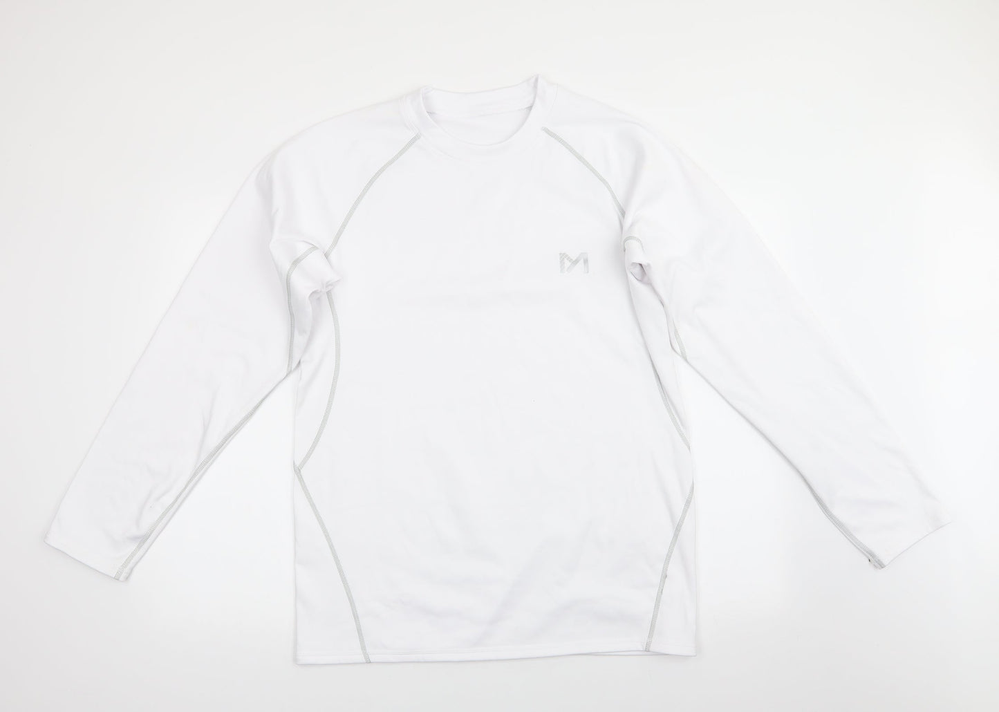 Mens UK Size 2XL Preworn White Pullover Sweatshirt