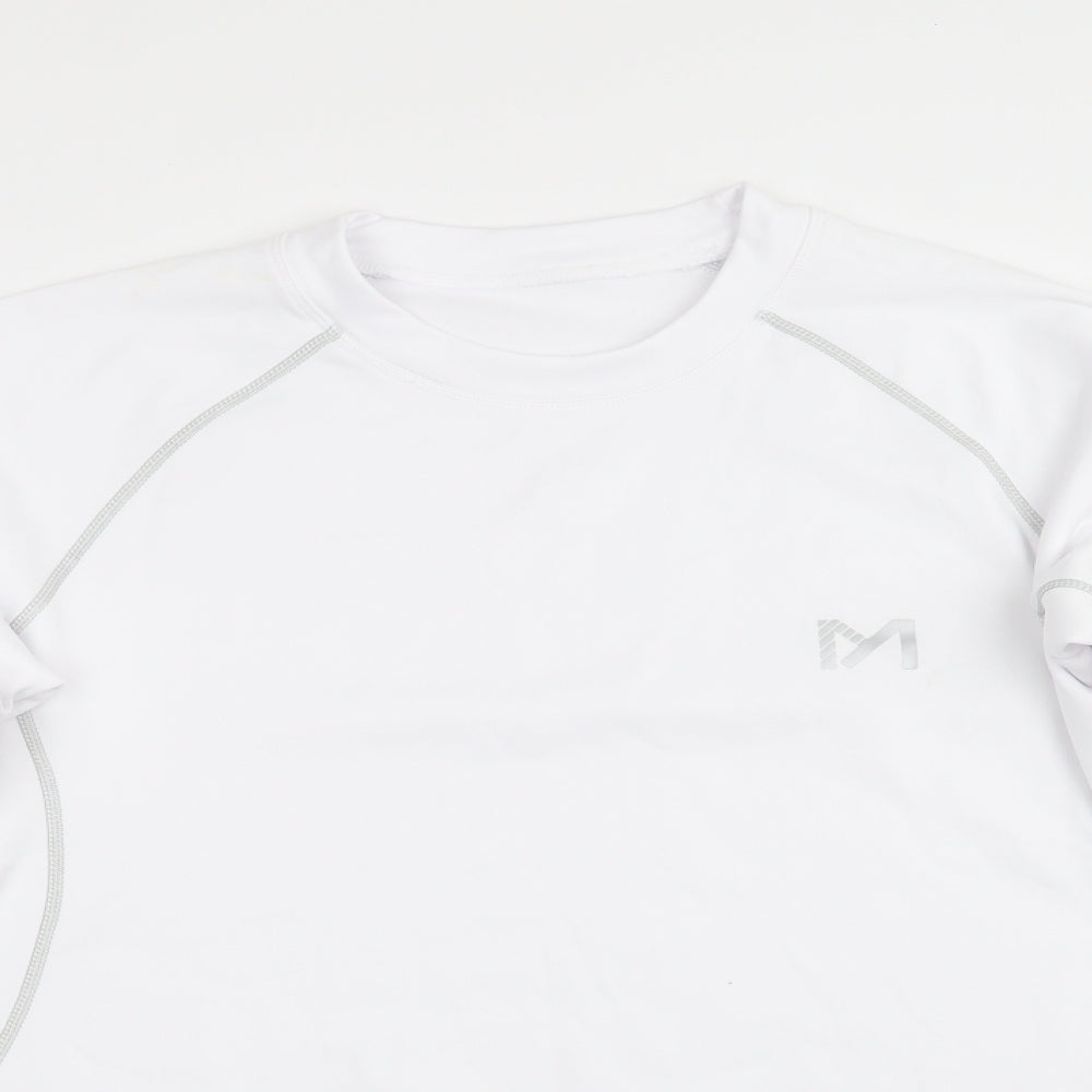 Mens UK Size 2XL Preworn White Pullover Sweatshirt