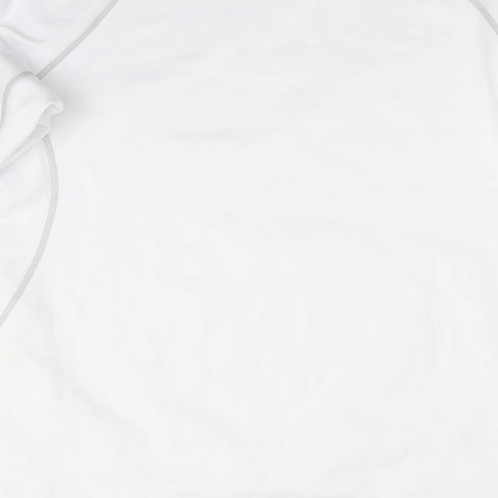 Mens UK Size 2XL Preworn White Pullover Sweatshirt