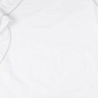 Mens UK Size 2XL Preworn White Pullover Sweatshirt