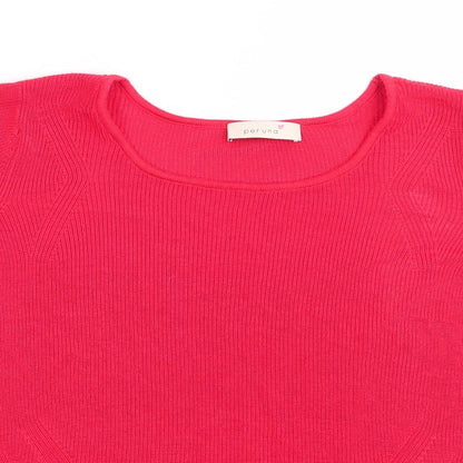 Womens UK Size  Per Una Orange Pullover Jumper