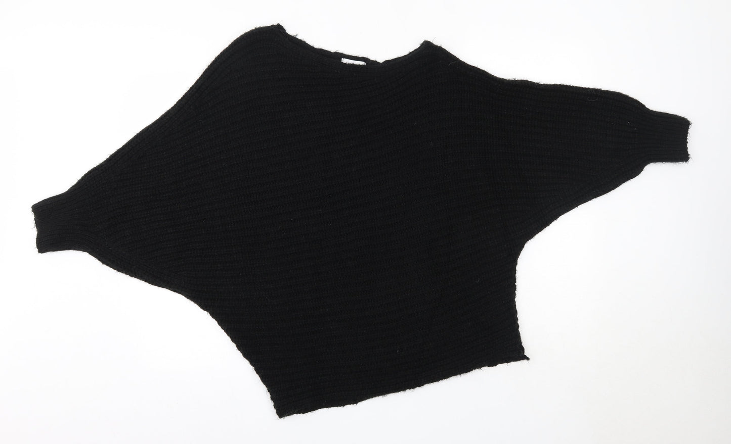 Womens UK Size XS Topshop Black Pullover Jumper