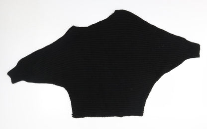 Womens UK Size XS Topshop Black Pullover Jumper
