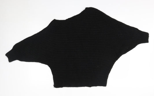 Womens UK Size XS Topshop Black Pullover Jumper