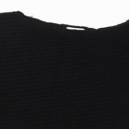 Womens UK Size XS Topshop Black Pullover Jumper