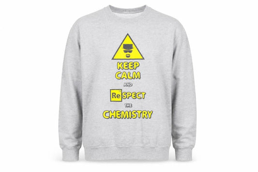 Mens UK Size M Awdis Grey Pullover Jumper