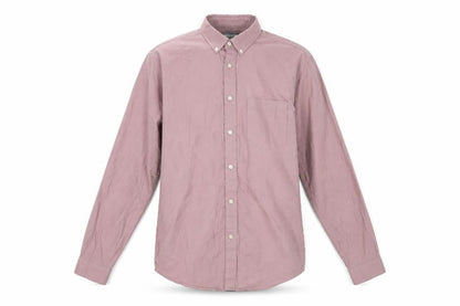 Mens UK Size S River Isalnd Pink  Button-Up Long Sleeve Casual Shirt