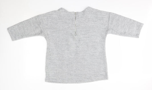 Womens UK Size 18 Debenhams Grey Pullover Jumper