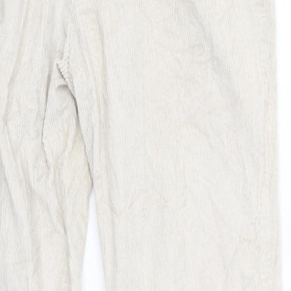 Mason Mens Ivory  Cotton Trousers  Size 34 in L28 in Regular