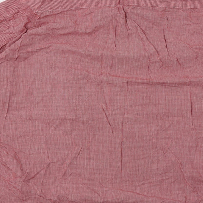 Mens UK Size L Park Lane Red  Button-Up Long Sleeve Casual Shirt