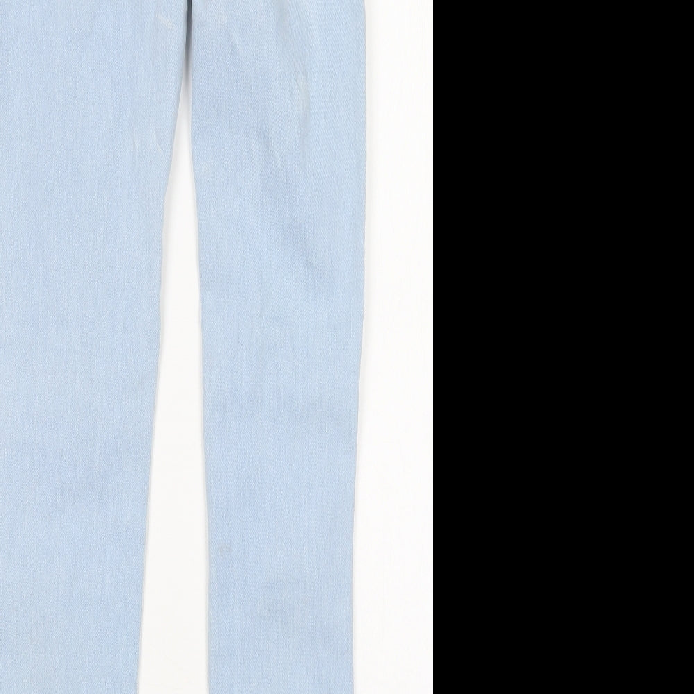 Fashionnova Womens Blue  Cotton Skinny Jeans Size 24 in L30 in Regular