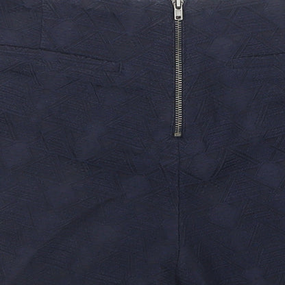 Staring at Stars Womens Blue Argyle/Diamond Cotton Hot Pants Shorts Size L L3 in Regular