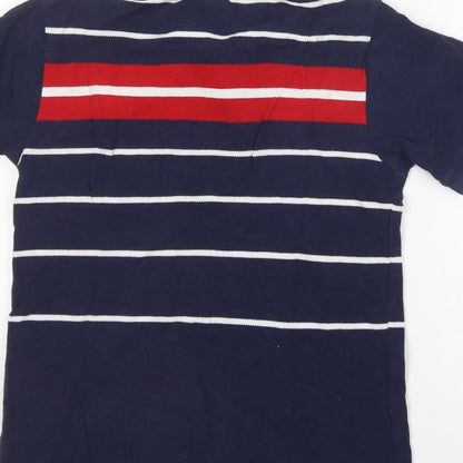 Oshkosh Boys Multicoloured Striped Cotton Basic Polo Size 8 Years Collared