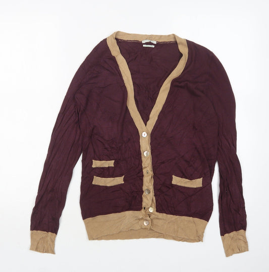 Womens UK Size S STILE BENETTON Multicoloured Cardigan Jumper